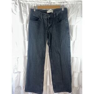 Hollister Dark Wash Wide Leg Jeans